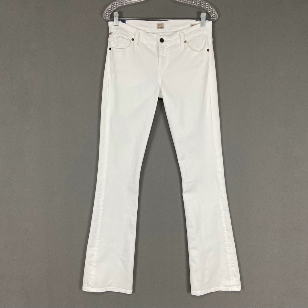 Citizens Of Humanity White Bootcut Jeans - Picture 2 of 12